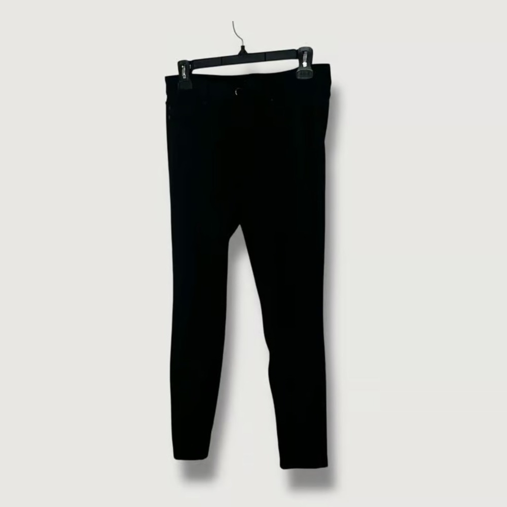 Liverpool Black Brown Grid Pattern Legging Pants Size‎ 6 Petite